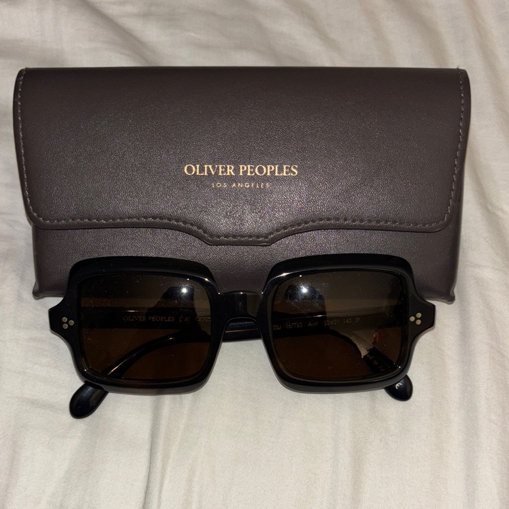 Oliver Peoples Brown Sunglasses